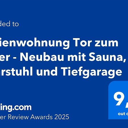 Ferienwohnung Tor Zum Meer - Neubau Mit Sauna, Fahrstuhl Und Tiefgarage Kuhlungsborn Bagian luar foto