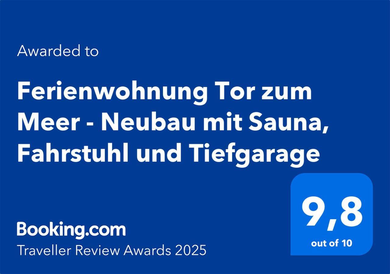 Ferienwohnung Tor Zum Meer - Neubau Mit Sauna, Fahrstuhl Und Tiefgarage Kuhlungsborn Bagian luar foto